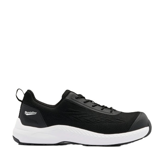 Lightweight Blundstone 840 Black & White Anti-Static Unisex Safety Jogger Composite Toe Cap