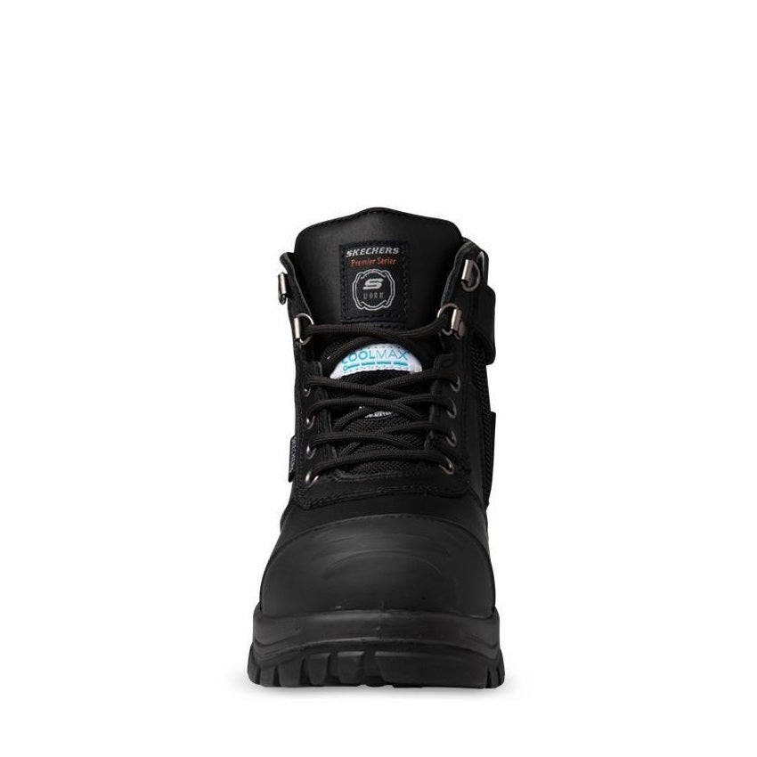 Skechers 888028 Mens SKS Work Comp Toe Safety Boots Black 7AU/UK - 8US