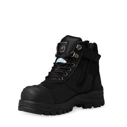 Skechers 888028 Mens SKS Work Comp Toe Safety Boots Black 7AU/UK - 8US