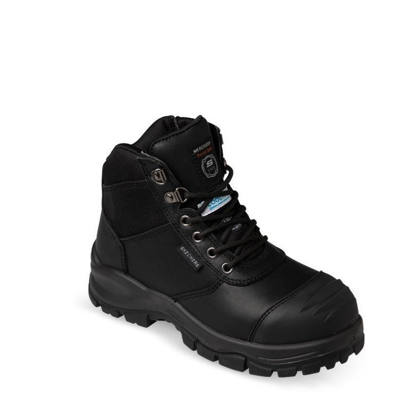 Skechers 888028 Mens SKS Work Comp Toe Safety Boots Black 7AU/UK - 8US