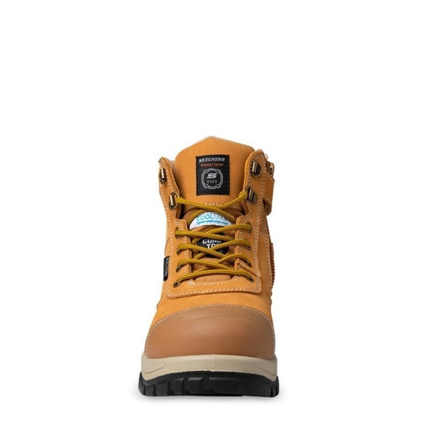 Skechers 888028 Mens SKS Work Comp Toe Safety Boots Black 7AU/UK - 8US