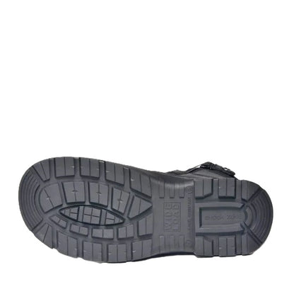 Wide Load 890BZC Black 8 Zip Side Composite Safety Boots