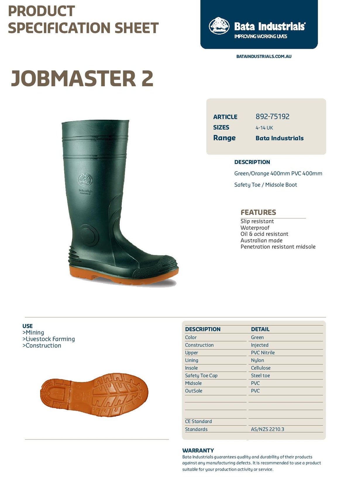 Specification