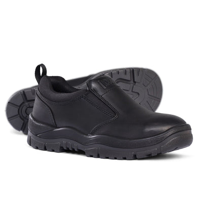 Mongrel 915025 Black Non Safety Slip On Shoe