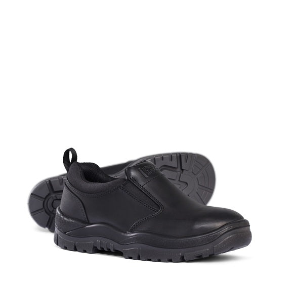 Mongrel 915025 Black Non Safety Slip On Shoe