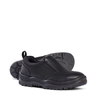 Mongrel 915025 Black Non Safety Slip On Shoe