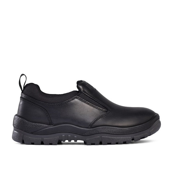 Mongrel 915025 Black Non Safety Slip On Shoe