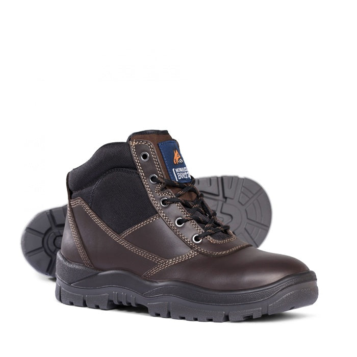 Mongrel 917030 Brown Non Safety Lace Up Boot