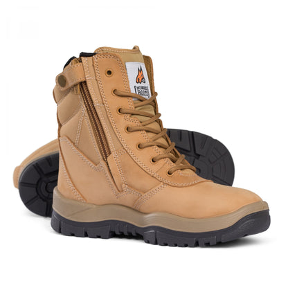 Mongrel 951050 Wheat Non Safety High Leg ZipSider Boot