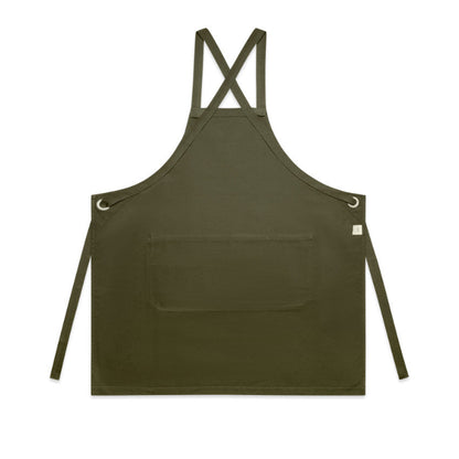 AS Colour 1082 Carrie Apron - Army - Back View