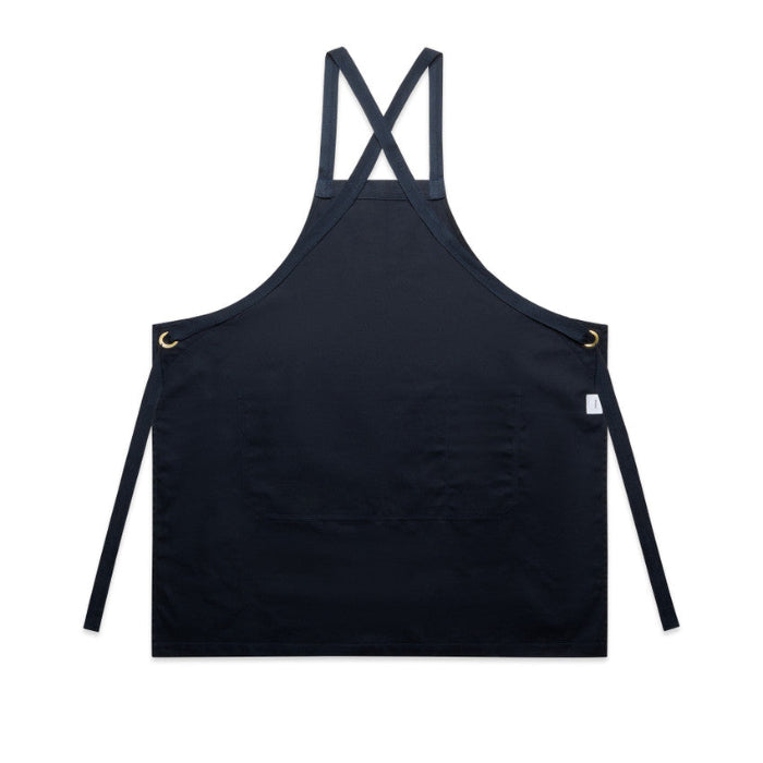 AS Colour 1082 Carrie Apron - Navy - Back View