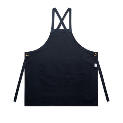 AS Colour 1082 Carrie Apron - Navy - Back View