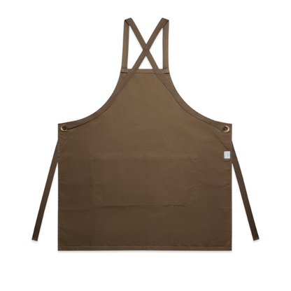 Walnut brown, AS Colour 1082 Carrie Apron, rear view