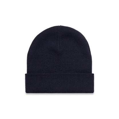 AS Colour 1107 Cuff Beanie - Navy - Front View