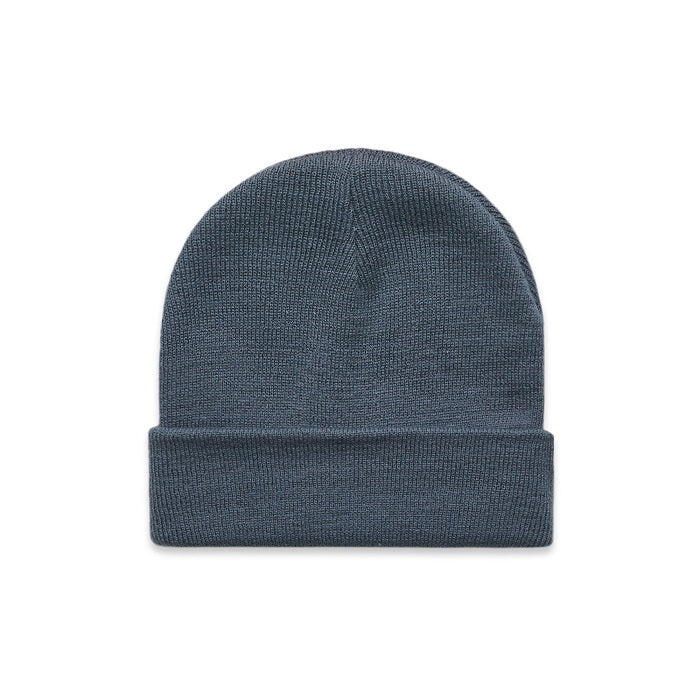 AS Colour 1107 Cuff Beanie - Petrol Blue - Front View