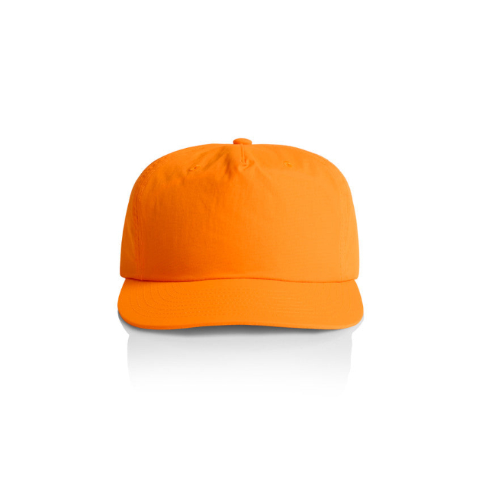 AS Colour 1114F Surf Safety Cap, Hi visability safety orange, unstructured, front view
