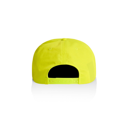 AS Colour 1114F Surf Safety Cap, safety yellow, quick dry, rear view