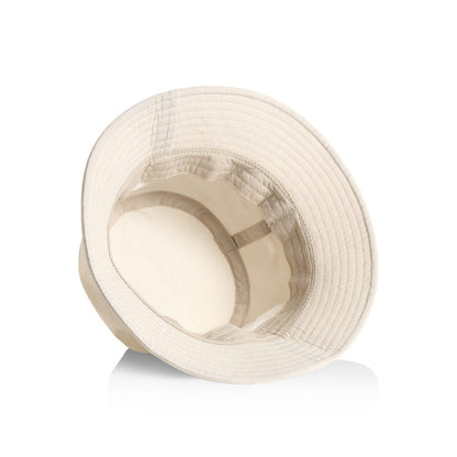 AS Colour 1171 Nylon Bucket Hat - Bone - Back View