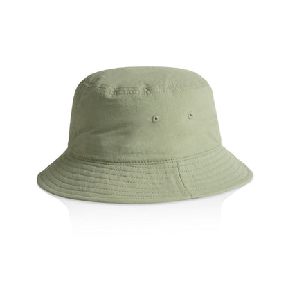 AS Colour 1171 Nylon Bucket Hat - Pistachio - Front View