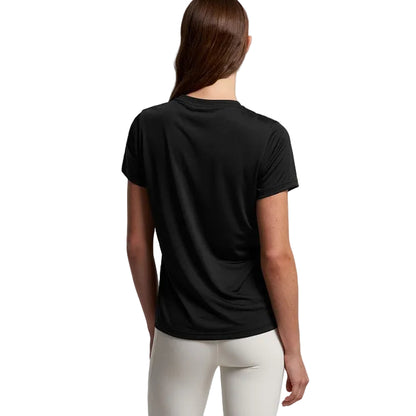 AS Colour 4001A Womans Maple Active Tee - Black - Lifestyle