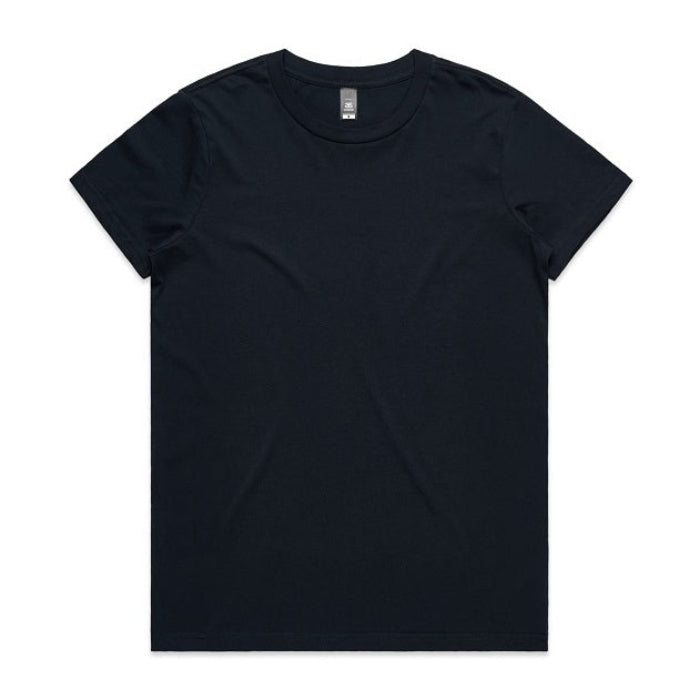 AS Colour 4001 Womans Maple Tee - Navy - Front View
