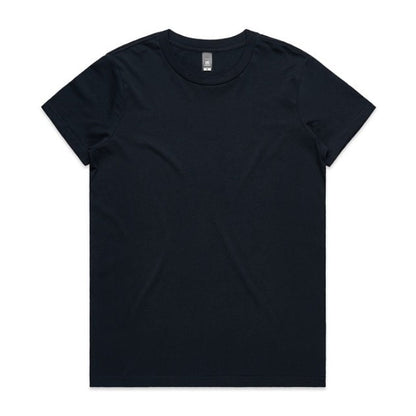 AS Colour 4001 Womans Maple Tee - Navy - Front View