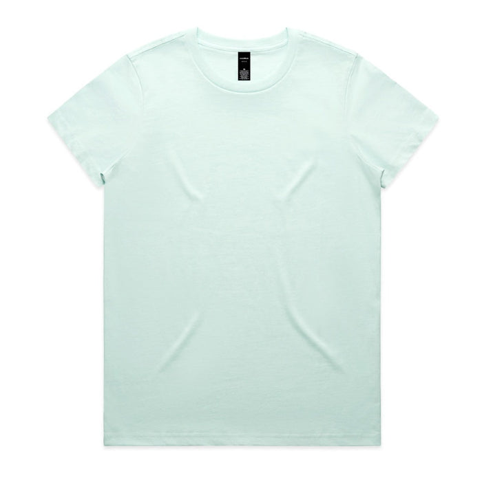 AS Colour 4001 Womans Maple Tee - Seafoam - Front View