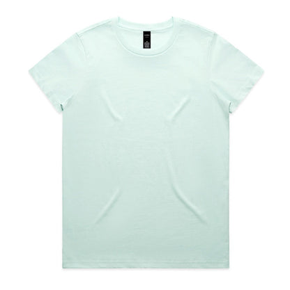 AS Colour 4001 Womans Maple Tee - Seafoam - Front View