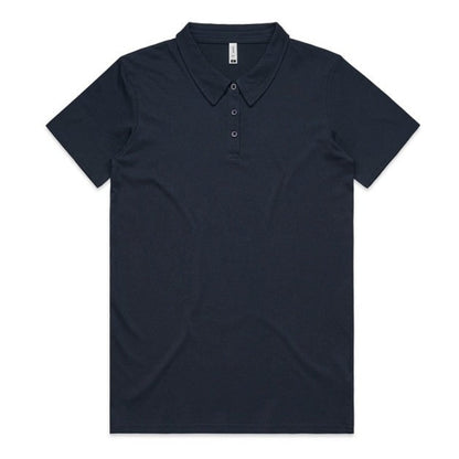 AS Colour 4402 Womans Amy Polo - Navy - Front View