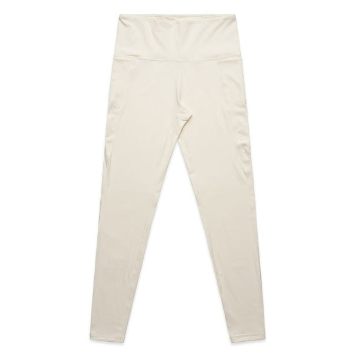 AS Colour 4630 Womans Active Leggings ECRU, front view