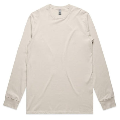 AS Colour 5071 Classic L/S Tee - Bone - Front View