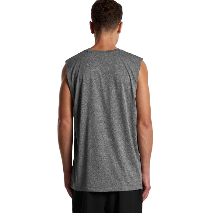 AS Colour 5078 Mens Staple Active Tank - Graphite - Back View
