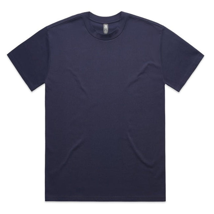 AS Colour 5080 Mens Heavy Tee - Midnight Blue - Front View