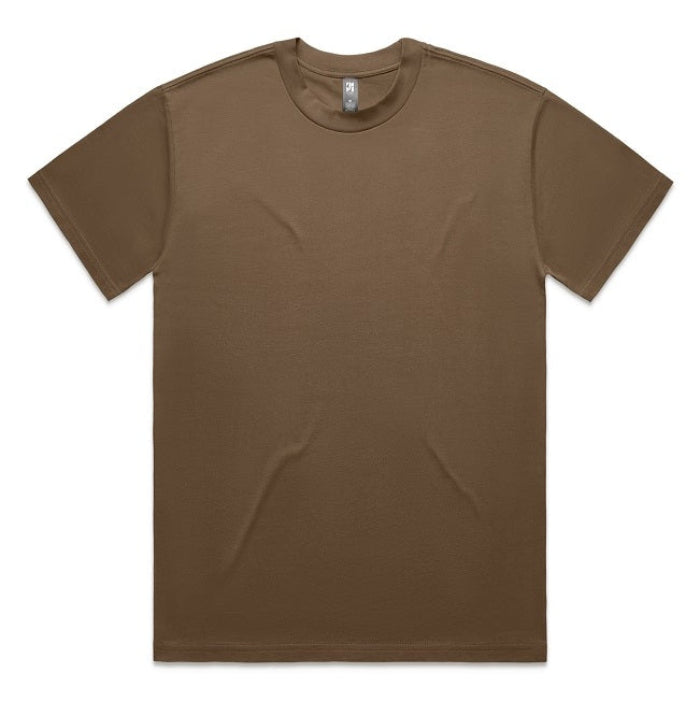 AS Colour 5080 Mens Heavy Tee - Walnut - Front View
