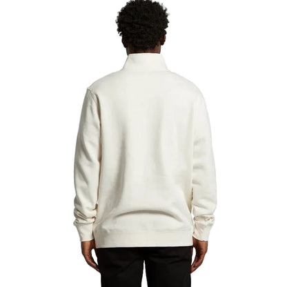 AS Colour 5125 Stencil Half Zip Crew - Ecru - Lifestyle