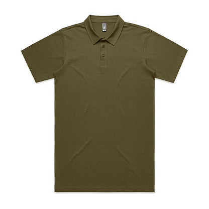 AS Colour 5402 Chad Polo - Army - Front View