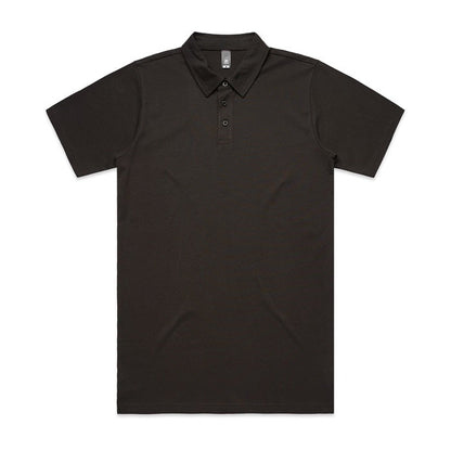 AS Colour 5402 Chad Polo - Coal - Front View