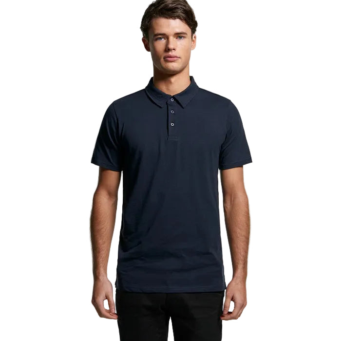 AS Colour 5402 Chad Polo - Navy - Lifestyle