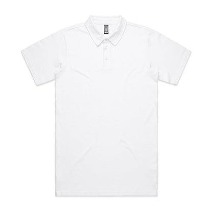 AS Colour 5402 Chad Polo - White - Front View