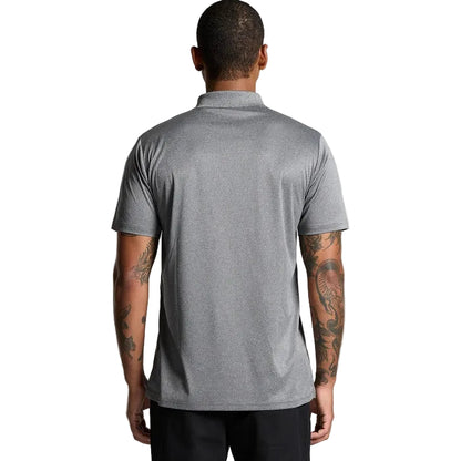 AS Colour 5425 Mens Work Polo - Graphite - Back View