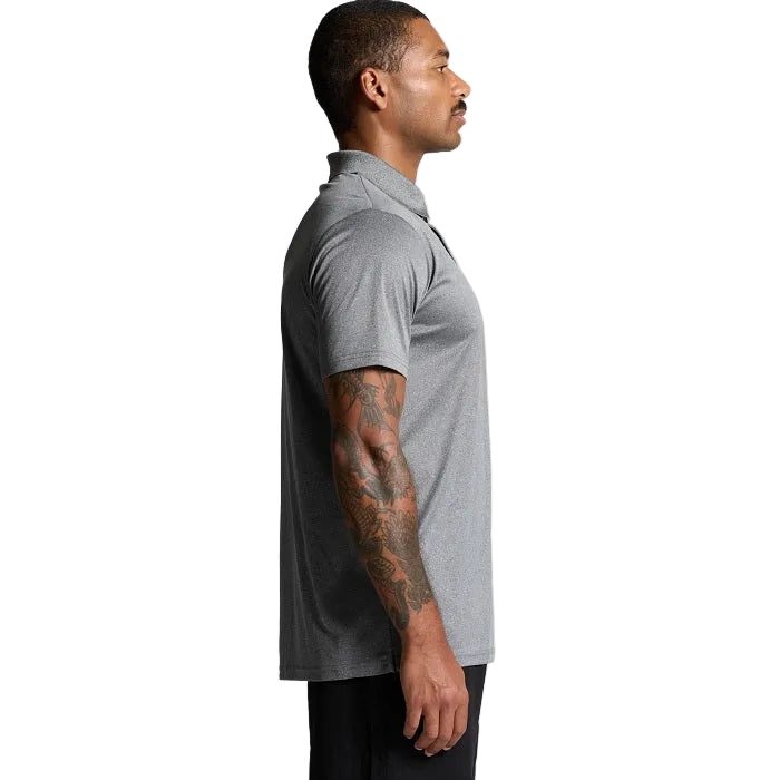 AS Colour 5425 Mens Work Polo - Graphite - Lifestyle