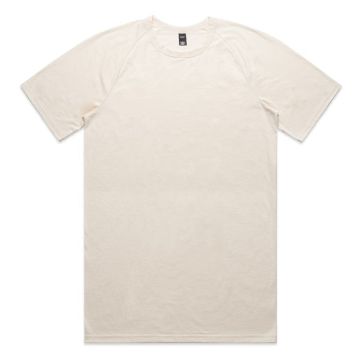 AS Colour 5610 Mens Staple Active Blend Tee - Ecru - Front View