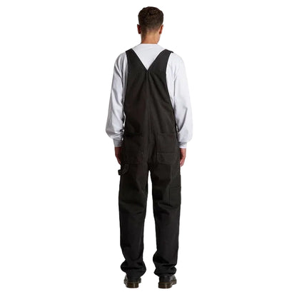 AS Colour 5980 Mens Canvas Overalls - Black - Lifestyle