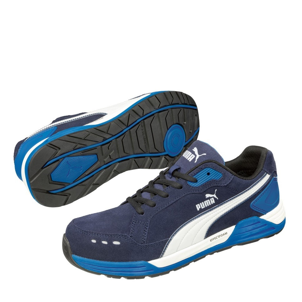 Blue and White Puma 644627 Airtwist Composite Safety Jogger
