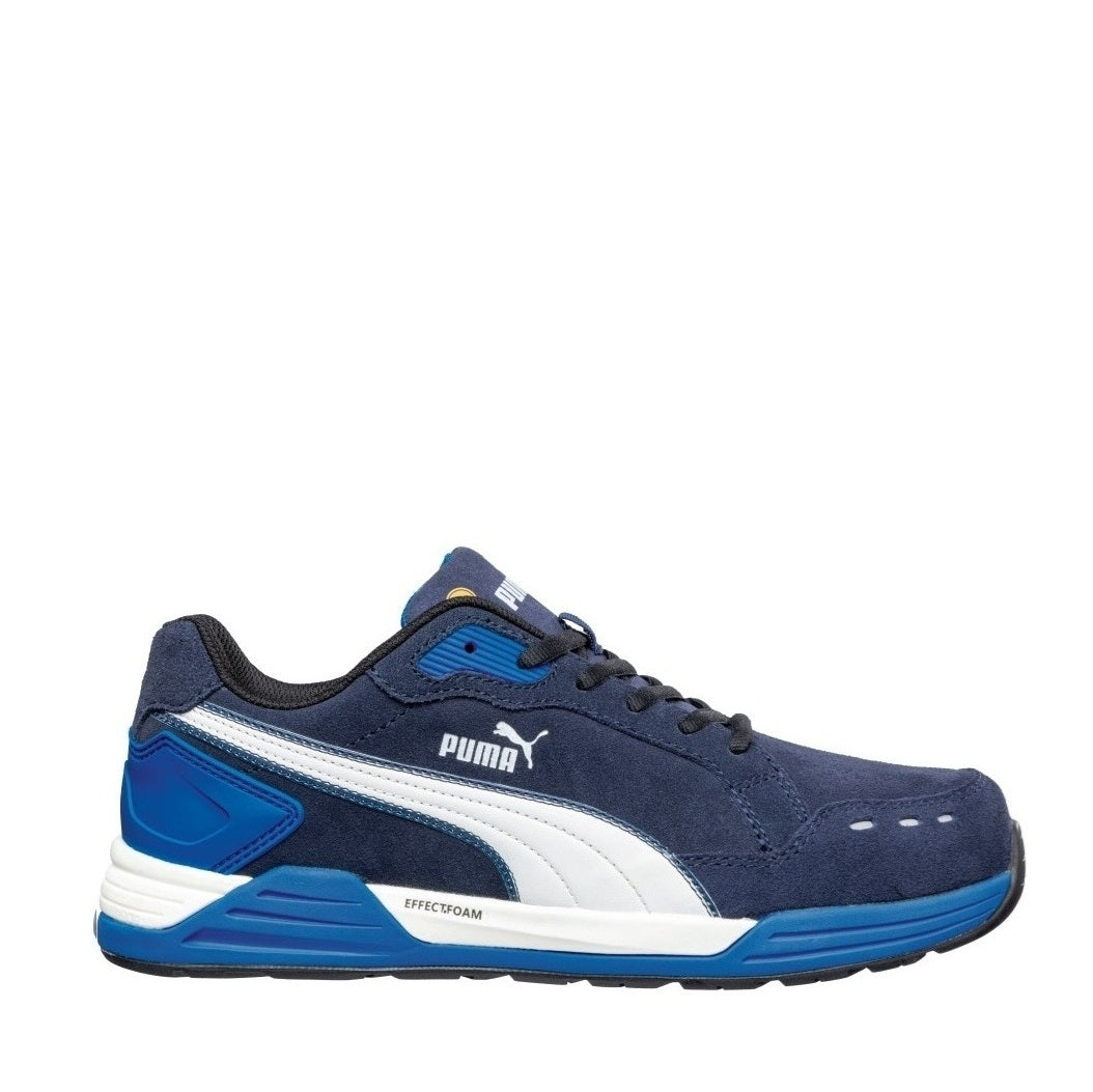 Blue and White Puma 644627 Airtwist Composite Safety Jogger