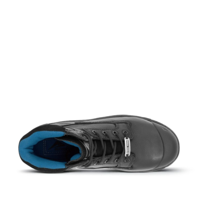 Ascent 129643 Oxide 2 Safety leather industrial Work Boots, black, detail view