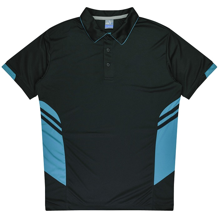 Comfortable, modern, Aussie Pacific N1311 Mens Tasman work Polo, front view