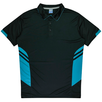 Comfortable, modern, Aussie Pacific N1311 Mens Tasman work Polo, front view