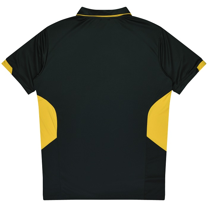 Aussie Pacific N1311 Mens Tasman Polo, navy/gold rear view