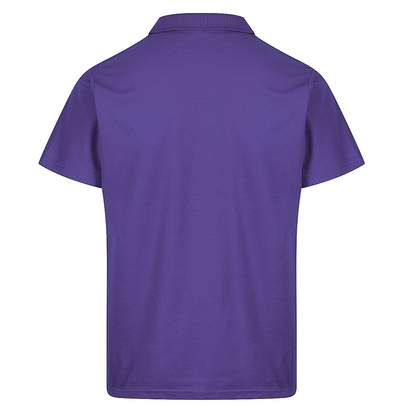 Purple, rear view,Aussie Pacific N1312 Hunter Mens Polo